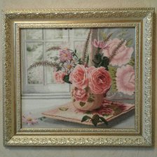 Работа ««ВОСПОМИНАНИЕ О ЛЕТЕ. ПО МОТИВАМ ФОТО В.МАЛЛИН.»»