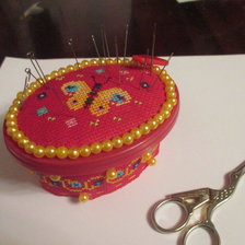 Работа «игольница»