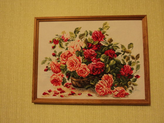 Работа «королевские розы»