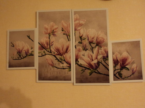 Работа «магнолия»