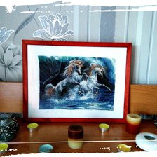 Работа «"Белые единороги" автор alena 4»