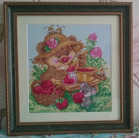 Работа «Малиновое счастье.»