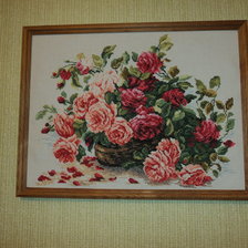 Работа «розы королевские»