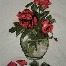 Работа «Букет роз»