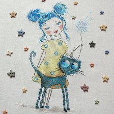 Работа «"Мальвина и котэ"»