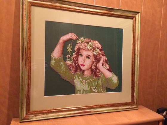 Работа «Вышивка бисером»