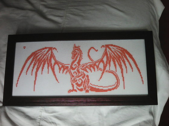 Работа «Огненный дракон»