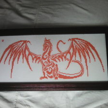 Работа «Огненный дракон»