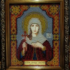 Работа «Св. Лариса (бисер)»