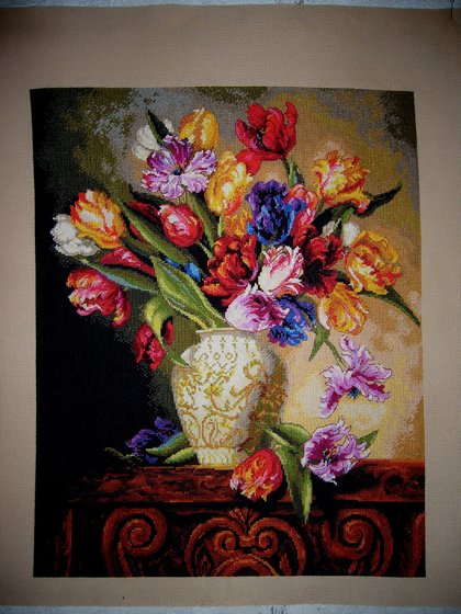 Работа «Parrot Tulips. Производитель Dimensions.»