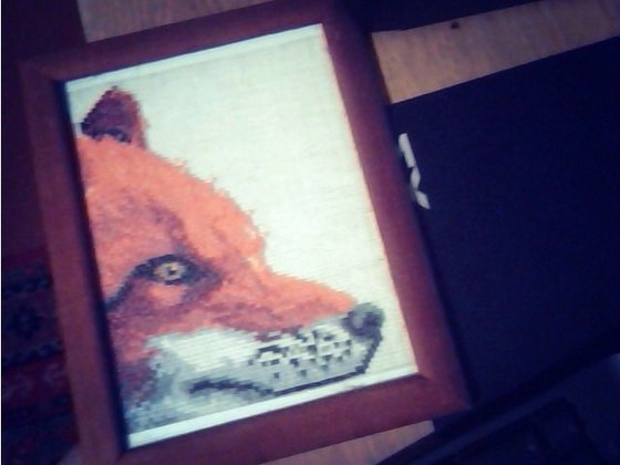 Работа «Вышивала в подарок»