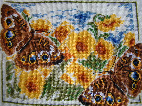 Работа «"Павлиний глаз"»