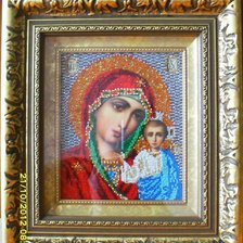 Работа «Казанская Божья Матерь»