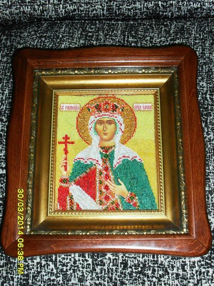 Работа «Святая равноапостольная царица Елена»