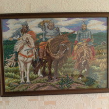 Работа «Три богатыря»