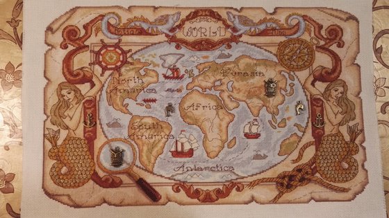 Работа «Старая карта»