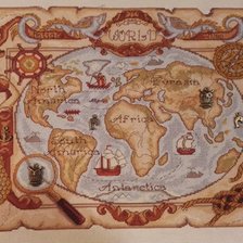 Работа «Старая карта»