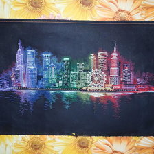 Работа «ночной город»