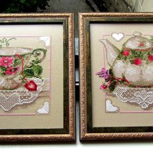 Работа «"Малиновый чай" и "Чай с лимоном" от Риолис»