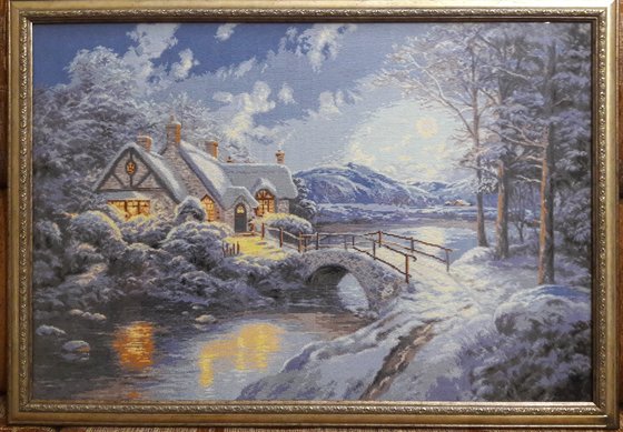 Работа «Зимняя ночь»