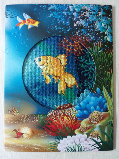 Работа «РТО из серии подводный мир "Золотая рыбка"»