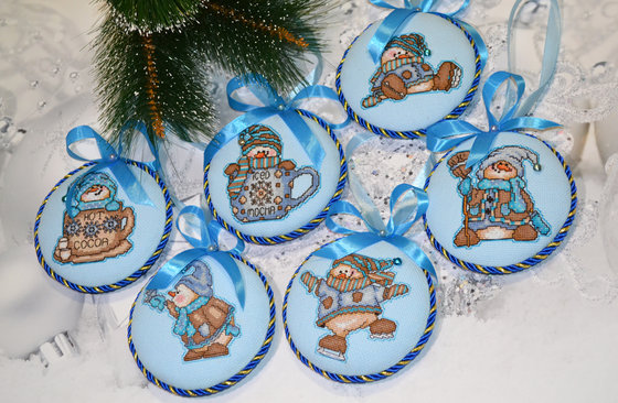 Работа «новогодние игрушки»