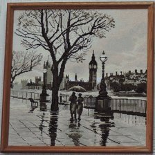 Работа «Лондонский дождь»