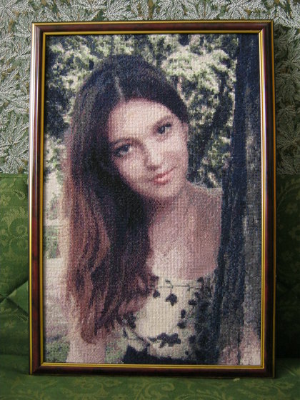 Работа «Моя внучка»