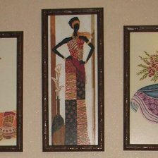 Работа «Триптих. Африка»