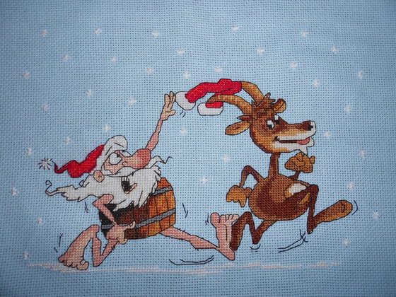 Работа «Новые приключения Санты»