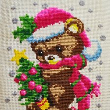 Работа «Мишка новогодний»