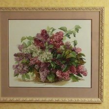 Работа «Сирень»