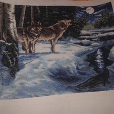 Работа «Лунная ночь»