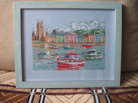 Работа «Бухта радости.Журнал "Вышиваю крестиком" 09.2013»