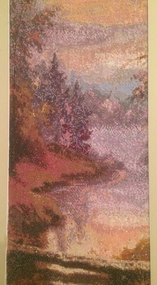 Работа «Триптих "Родные просторы" 1»