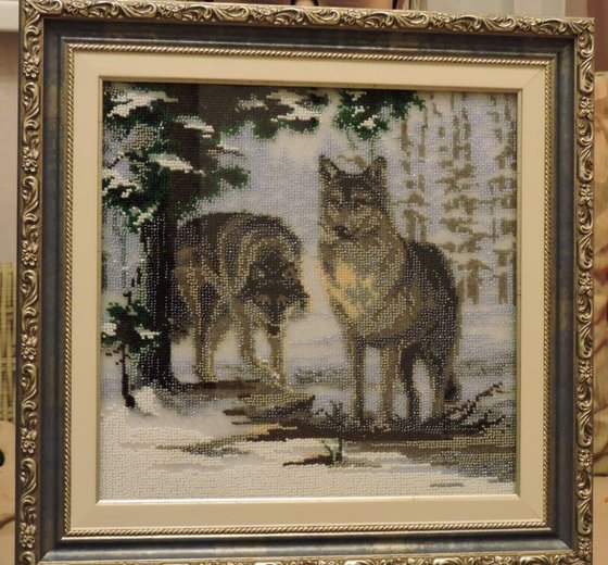 Работа «Волки»