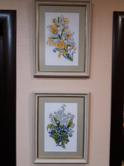 Работа «цветы в интерьере.»