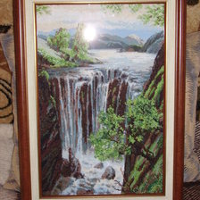 Работа «Водопад Арт. 974 Риолис.»