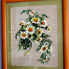 Работа «Риолис(Сотвори Сама) 582"Букет ромашек"»