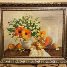 Работа «Оранжевый натюрморт»