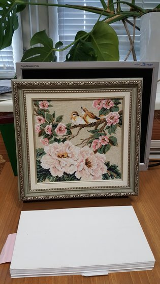 Работа «Китайские мотивы Весна»