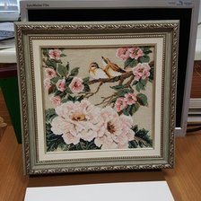 Работа «Китайские мотивы Весна»