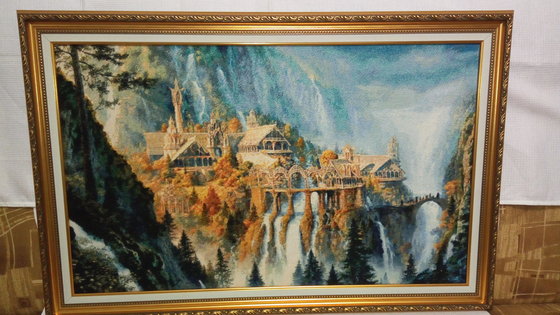 Работа «Закат в Ривенделле»