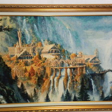 Работа «Закат в Ривенделле»