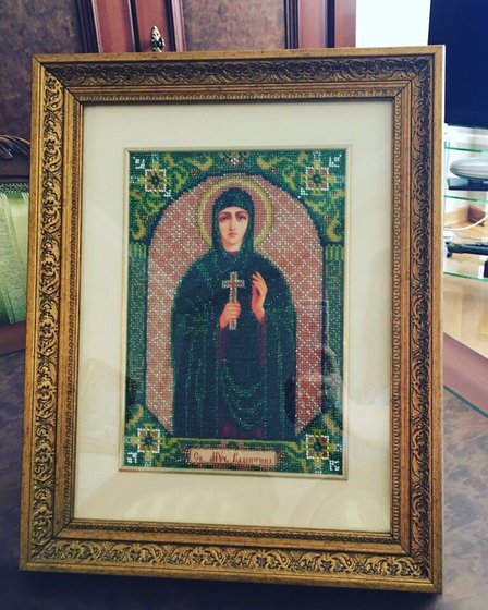 Работа «Икона Св. Валентина»