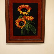 Работа «Подсолнухи»