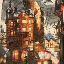 Работа «Набор NOVA SLOBODA "Ночной город".»