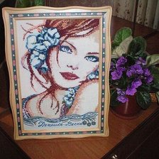 Работа «"Девушка-весна"»