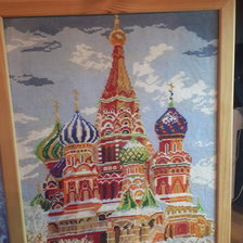 Работа «Храм Василия Блаженного.»