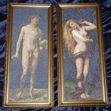 Работа «Первая женщина и Адам»